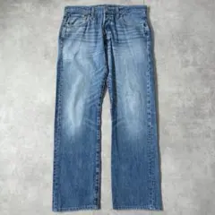 リーバイス501 Levis W33 鬼ヒゲ ハチノス 青 古着 22405 - メルカリ