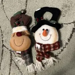 Xmasドアノブ デコレーション 2個セットのサムネイル