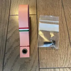 リアゲートストラップ（パステルピンク）フィアット500 ハンドメイドのサムネイル