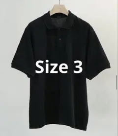 S*W様 26SS COMOLI 鹿の子 半袖ポロシャツ Black 3 - メルカリ