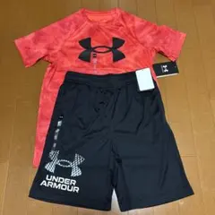 UNDER ARMOUR キッズ Tシャツ　パンツセット YXL