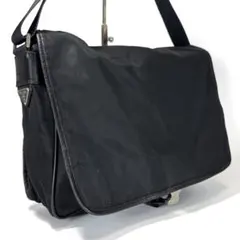 PRADA プラダ ナイロン ショルダーバッグ 斜め掛け フラップ