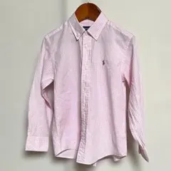Ralph Lauren 赤チェック スリムフィットシャツ - メルカリ