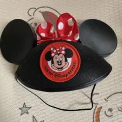 ディズニー　ハット　ミニー