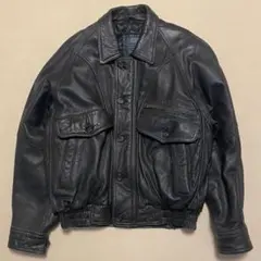 希少 サイズ42 XL相当 SCHOTT A-2 フライトジャケット ブラック - メルカリ