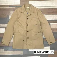 【R.NEWBOLD】ペンキ　刺繍加工　カバーオール