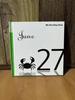 My Birthday Book 6月27日 DeAGOSTINI