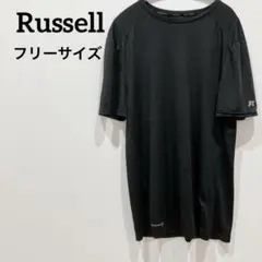 夏物セール✨️Russell【フリーサイズ】 dripower 360 黒Tシャツ