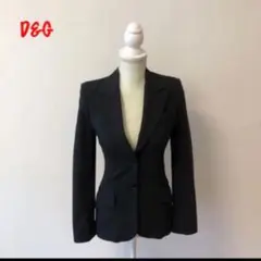 イタリア製　ドルチェアンドガッバーナ　ブラックジャケット
