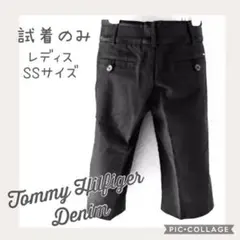 【ほぼ未使用】Tommy Hilfigerハーフパンツ/レディスSSサイズ