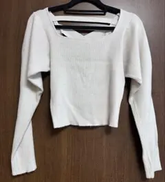 MERCURYDUO ホワイトニット