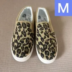レディーススリッポン　ヒョウ柄　レオパード　23.5 Ｍ