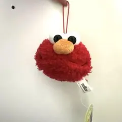 セサミストリートフェイスマスコット　エルモ　round1限定商品