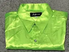 J-grows 蛍光グリーン 長袖シャツ M
