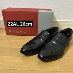 新品未使用】REGAL ダークブラウン レザー モカスリッポン - メルカリ