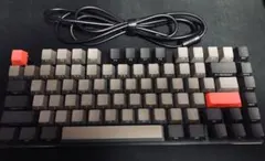 e元素ゲーミングキーボード 81キー 赤軸