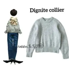Dignite collier✨️アルパカ混 ニット