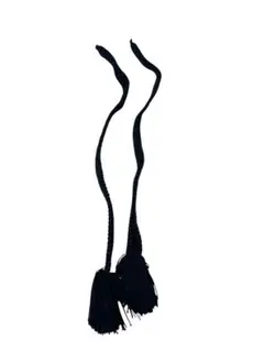 羽織の紐　紺色　紳士用