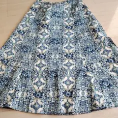 LAURA ASHLEY 可愛くて美しいフレアスカート9号#2655