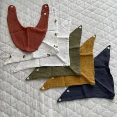 【6枚セット】ベビー　スタイ