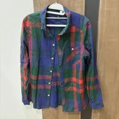 H&M チェック柄 長袖シャツ Sサイズのサムネイル