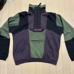 adidas ジップアップハイネックスウェット J/M