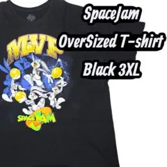 ​【3XL】SPACE JAM Tシャツ 黒 バッグスバニー オーバーサイズ