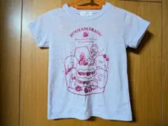 120cmすみっコぐらしラメ入りケーキTシャツ