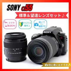 ✨SONY α58✨Wズームレンズ✨ショット数952✨初心者おすすめ✨一眼レフ✨ ✨SONY α58✨Wズームレンズ✨ショット数952✨初心者おすすめ✨一眼レフ