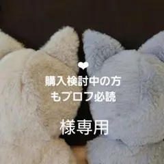 ❤︎ 購入検討中の方もプロフ必読様オーダーぬい服
