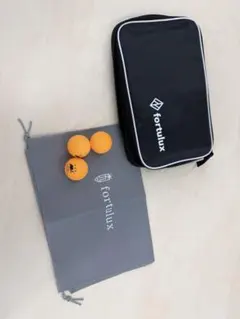 【新品・未使用】fortulux ラケットケース＋ボール3個付き！