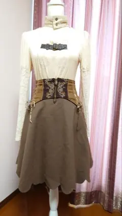 スカート ひざ丈スカート