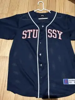 STUSSY メッシュベースボールシャツ M
