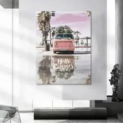 アンティーク風 アートパネル 30X40cm 壁掛け 部屋飾り キャンバス 絵画