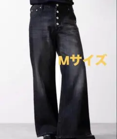 【完売品】 CLEL パンタロンデニム ブラック Mサイズ