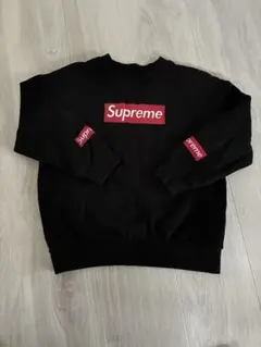 ロゴ　トレーナー　裏起毛　120 supreme