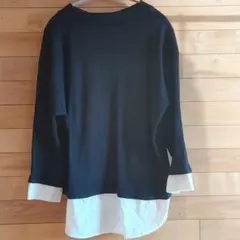 4L　 黒 長袖 トップス