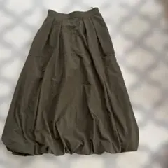 season reason バルーンスカート　カーキ色　M size