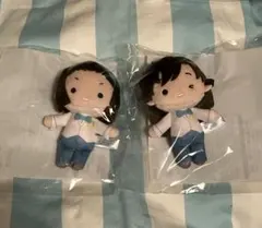 名探偵コナン セガラッキーくじ ぬいぐるみマスコット　毛利蘭、鈴木園子