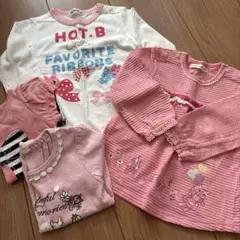 90cm ロンT Tシャツ　長袖　春　秋　冬