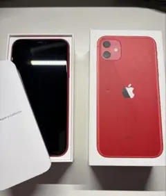 iPhone11 256GB レッド SIMフリー　本体のみ