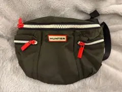 HUNTER ボディバッグ オリーブ