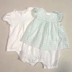baby GAP 半袖ロンパース　2枚セット　18-24months