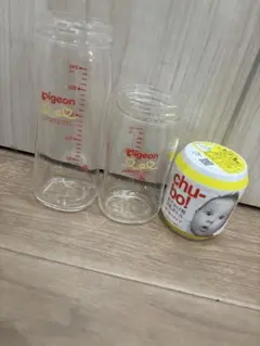 ピジョン 母乳実感 耐熱ガラス 哺乳瓶 2本（150ml/240ml）オマケ