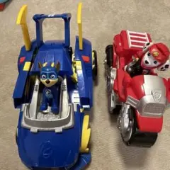 パウパトロール　マイティ　変形ビークル　ベーシックビークル　チェイス　マーシャル
