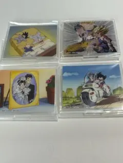 一番くじ　ドラゴンボール　E賞場面写アクリルスタンド　4枚　ブルマ　亀仙人