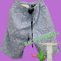大幅値下げ!!【春夏に最適】BACK CHANNEL ペイズリー柄 ハーフパンツのサムネイル
