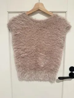 フェザーヤーンニットプルオーバー