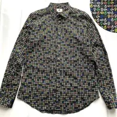 PAUL SMITH 勾玉柄 長袖シャツ　L