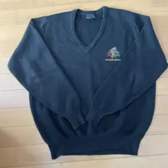 CLUBKNIT 黒Vネックニット